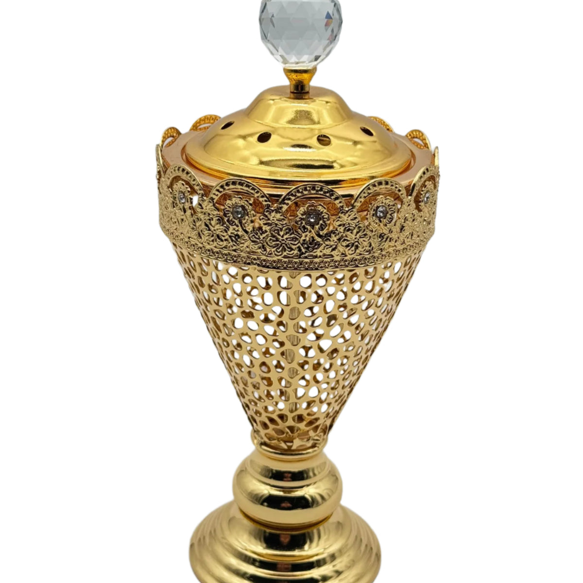 Weihrauchbrenner Kohle Bakhoor Brenner Gold
