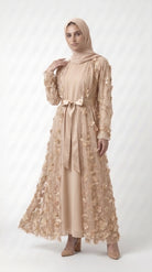 Luxury Statement Open Abaya – Elegant Occasion Wear - Image 5