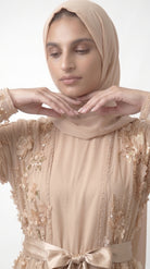 Luxury Statement Open Abaya – Elegant Occasion Wear - Image 1
